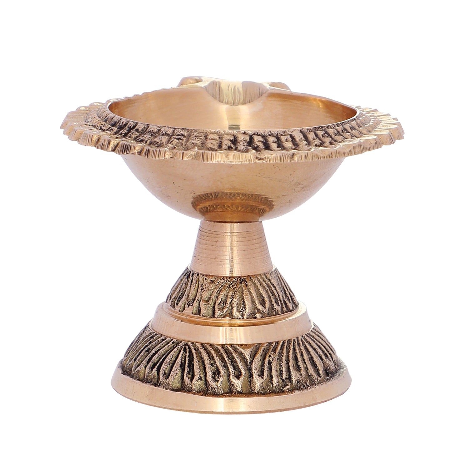 laxmi kuber diya brass