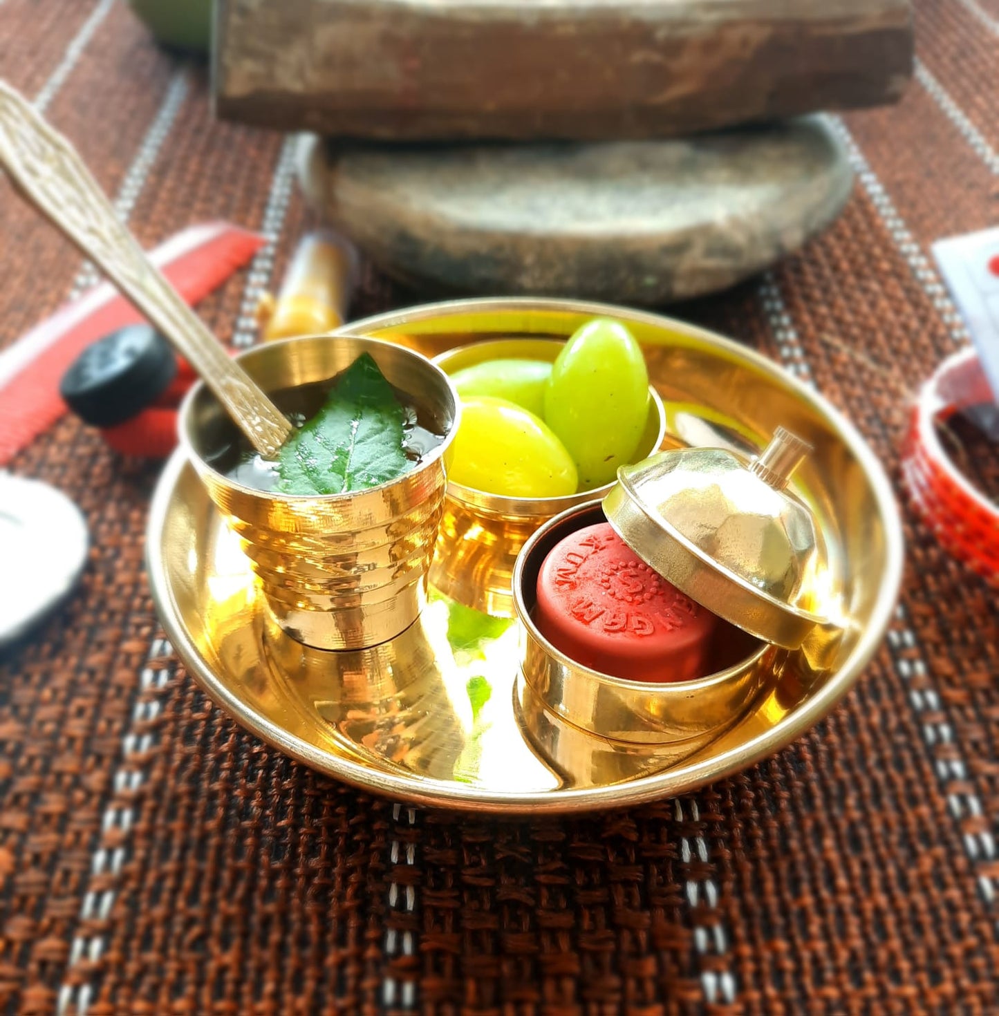 laddu gopal bhog thali set