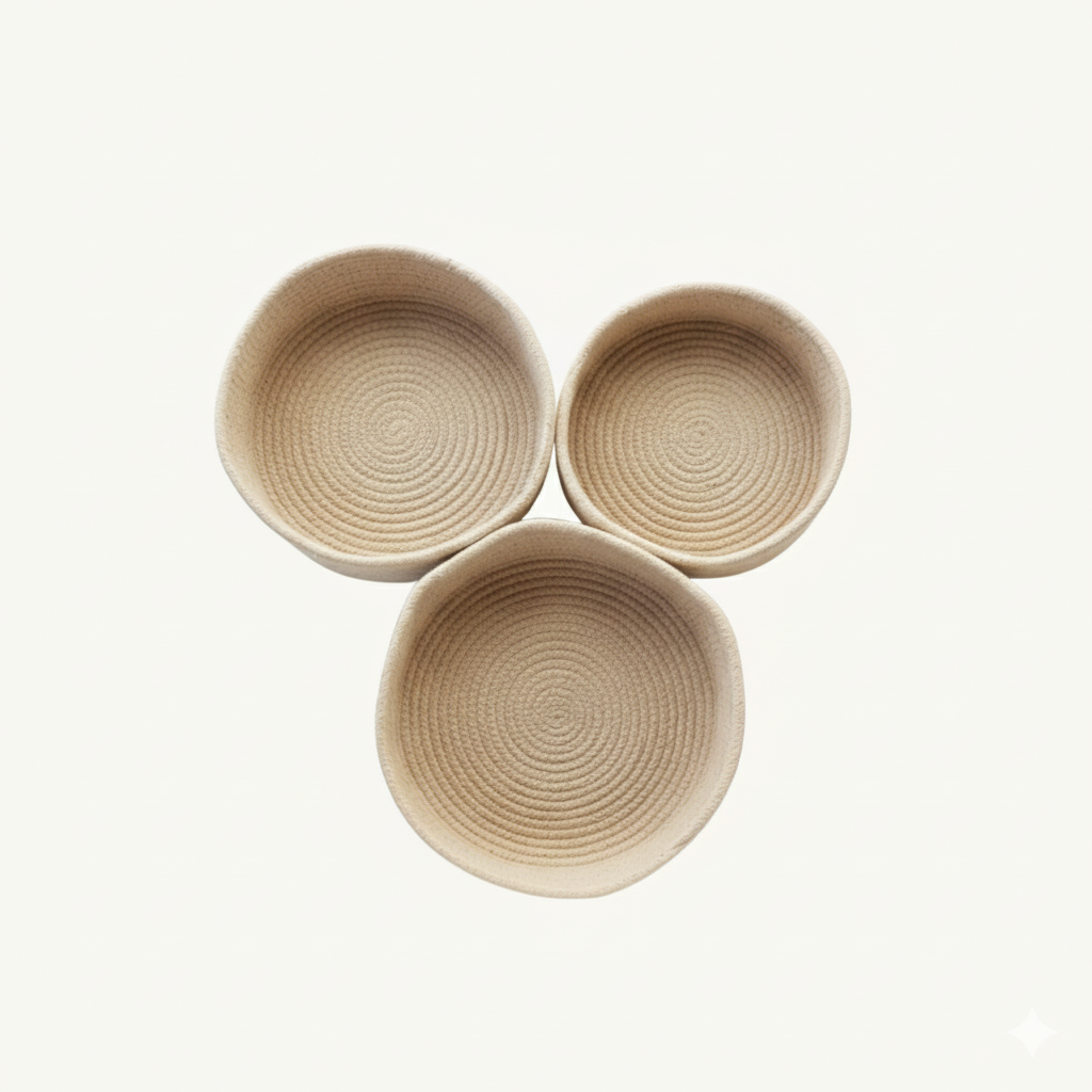 cotton baskets for storage