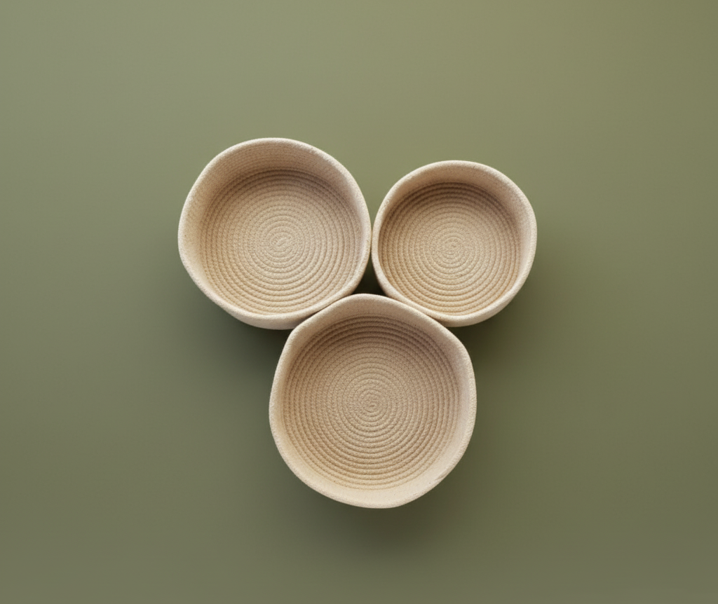 cotton baskets for storage