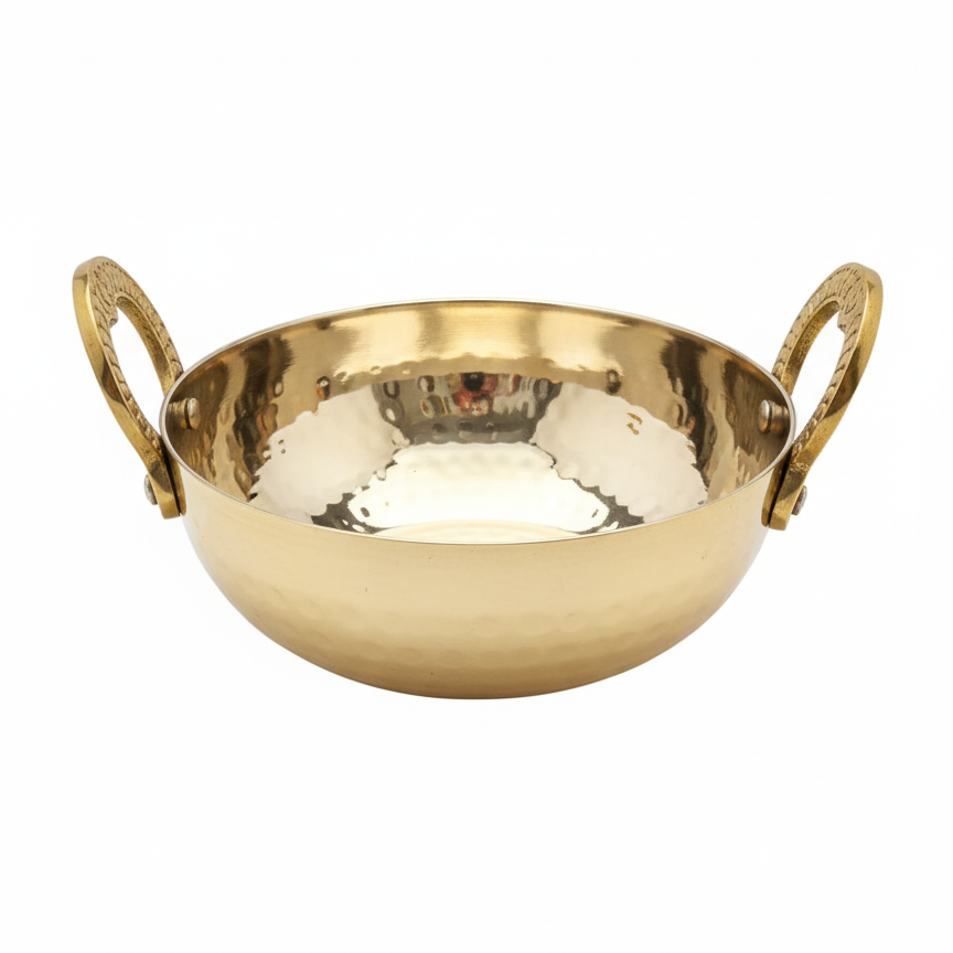 brass kadai
