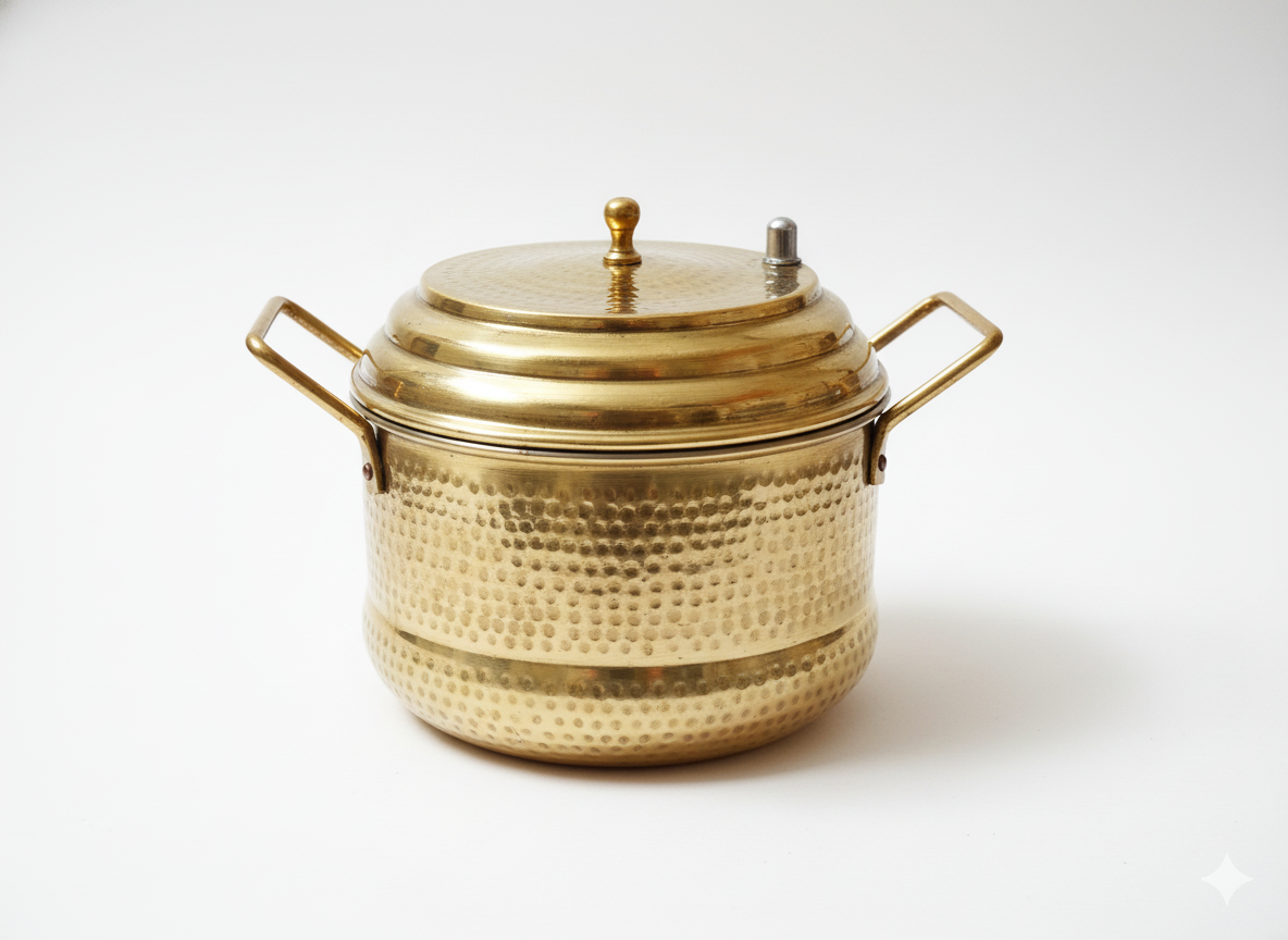brass idli cooker