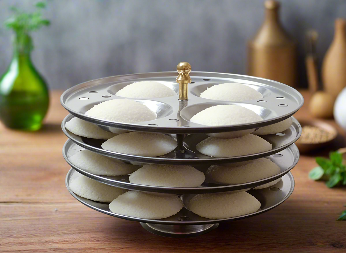 brass idli cooker