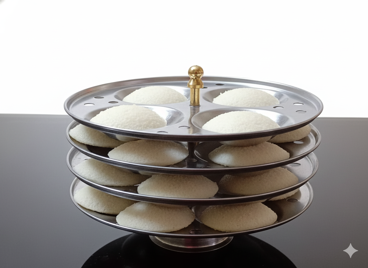 brass idli cooker