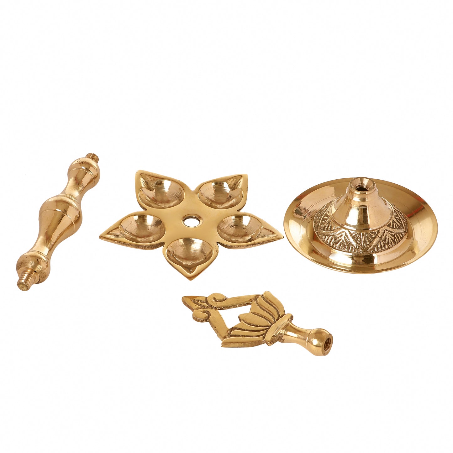 diyas for decoration brass