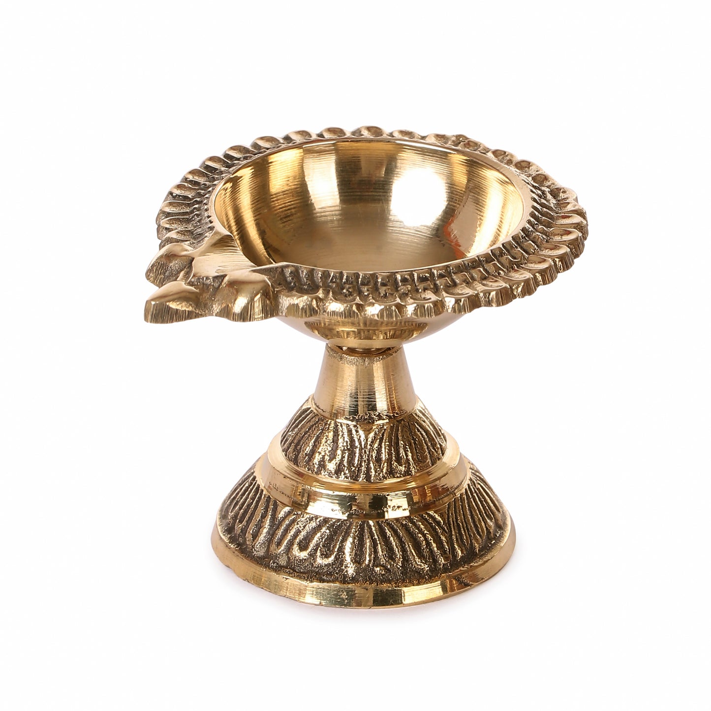 laxmi kuber diya brass