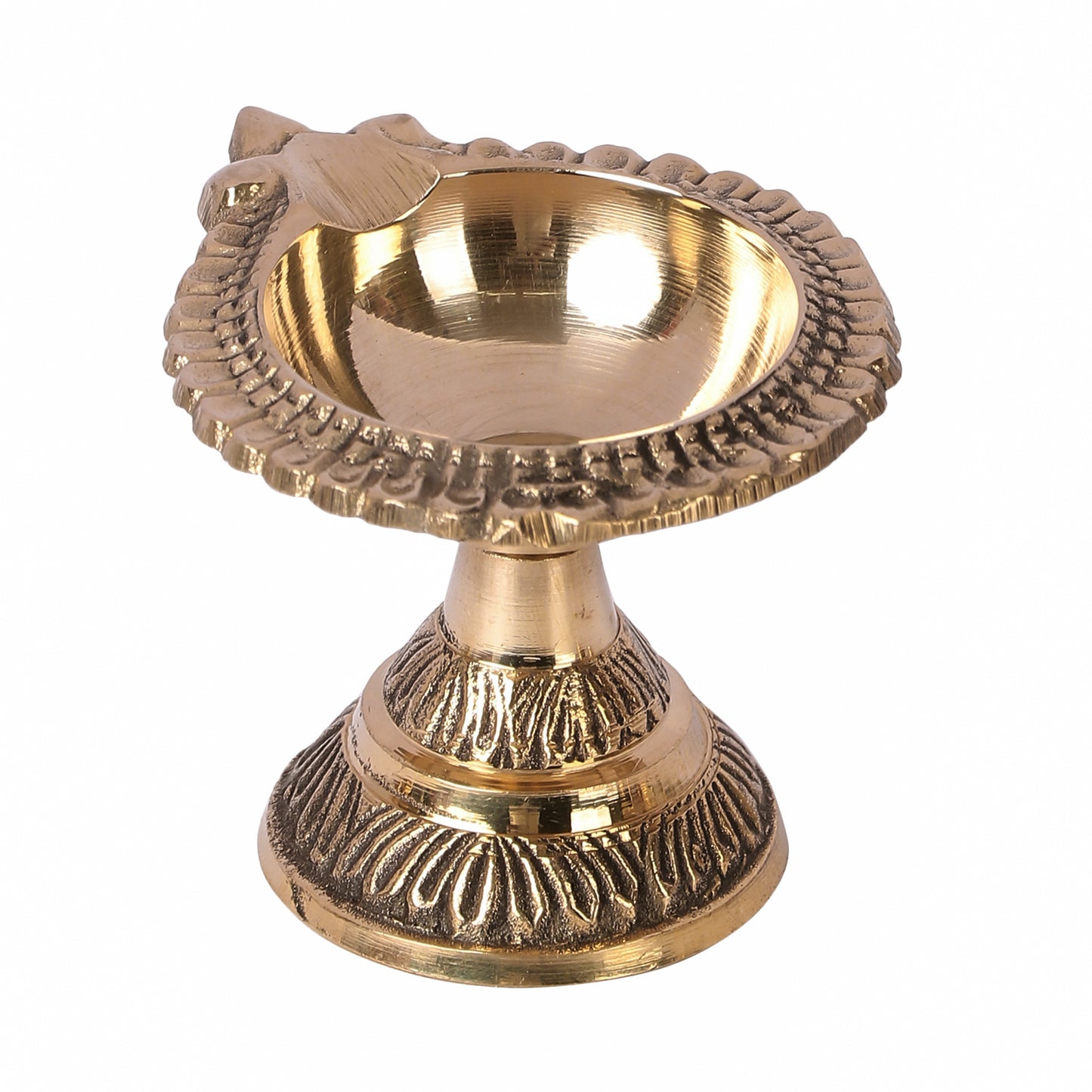 laxmi kuber diya brass