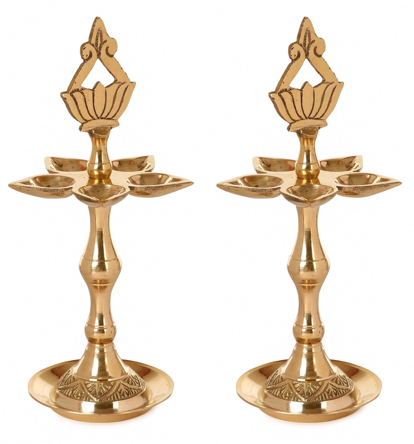 diyas for decoration brass