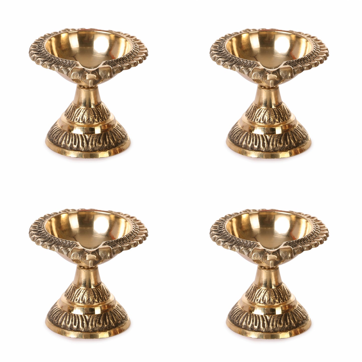 laxmi kuber diya brass