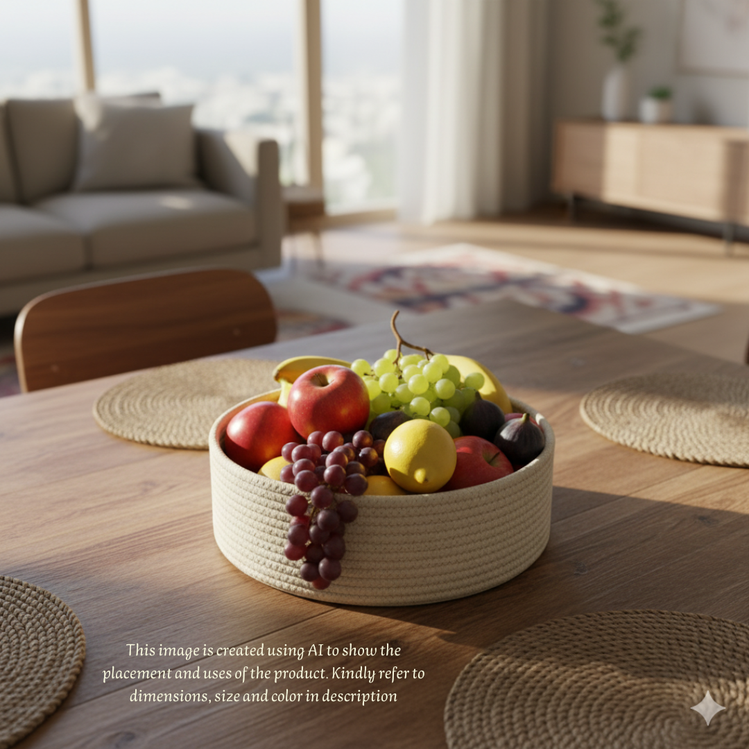 cotton baskets for storage