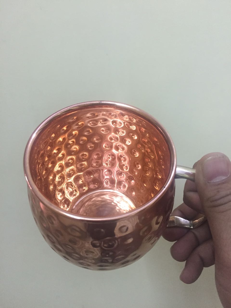 copper mugs