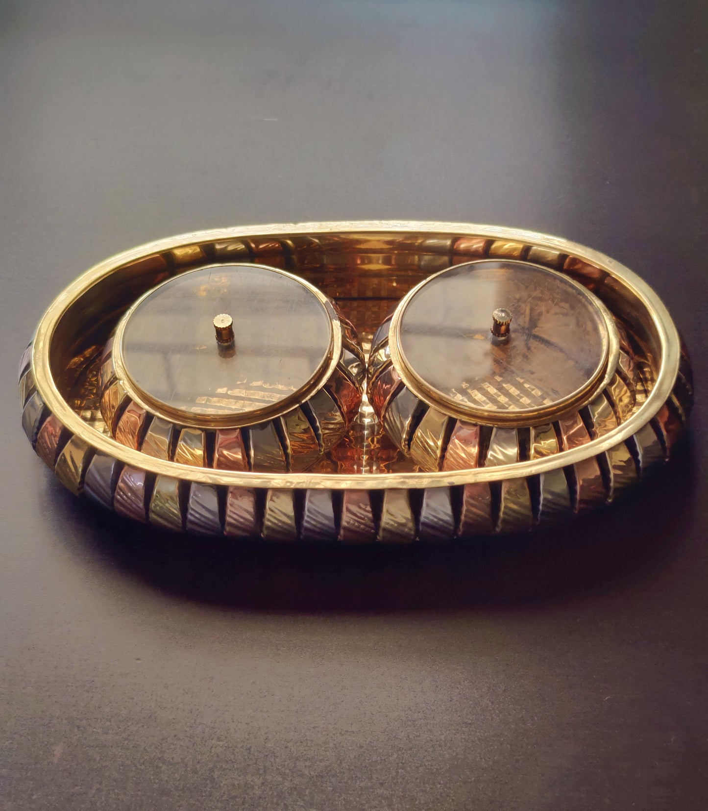 brass mukhwas box