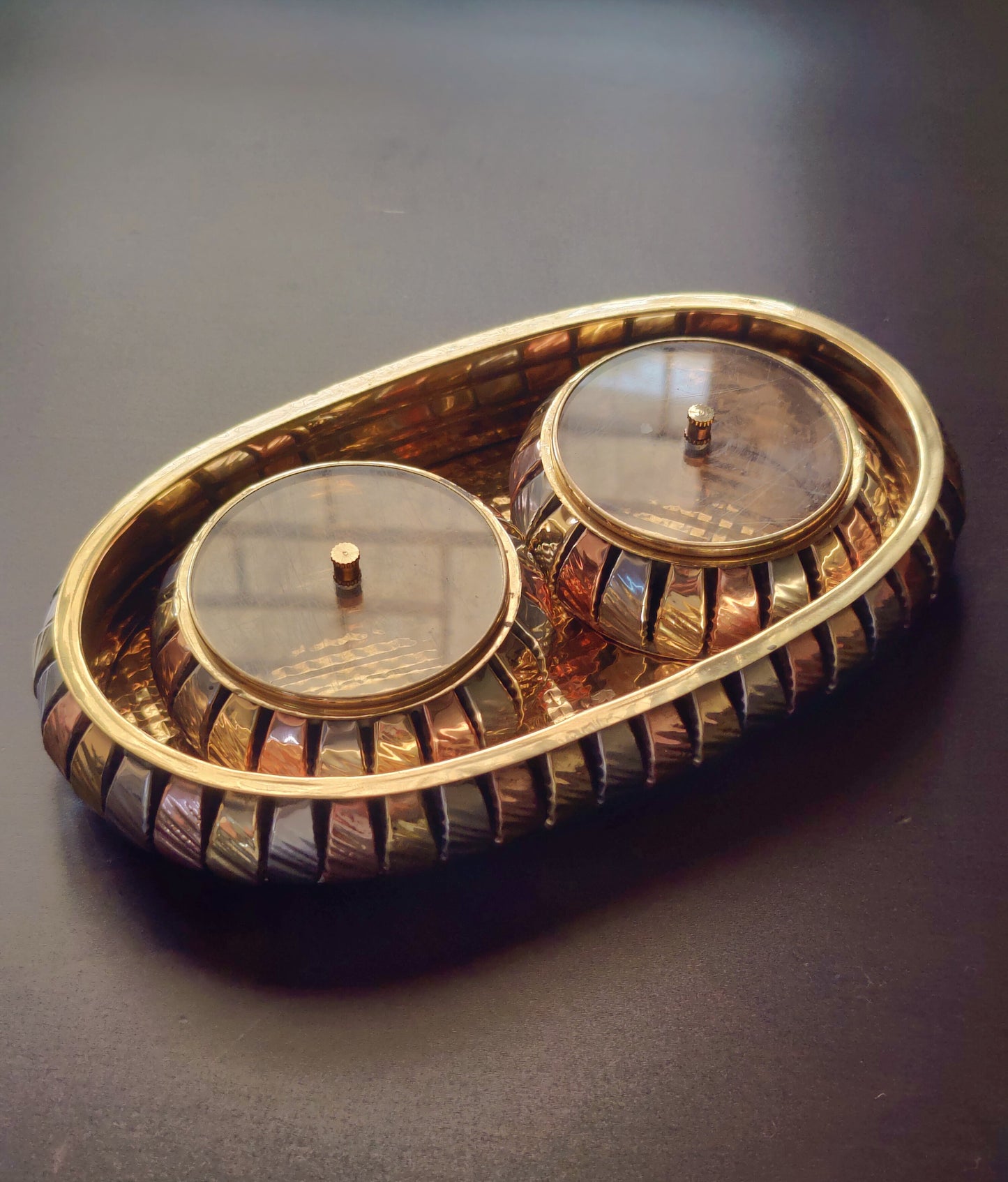 brass mukhwas box