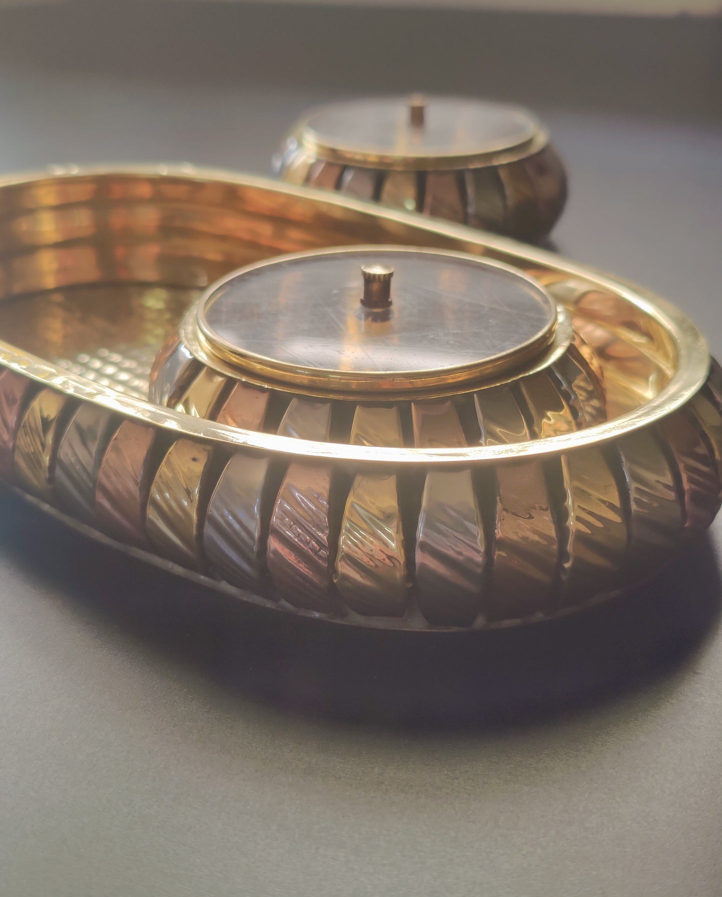 brass mukhwas box