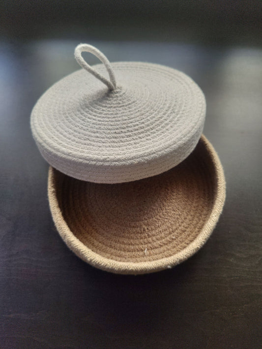 cotton baskets for storage