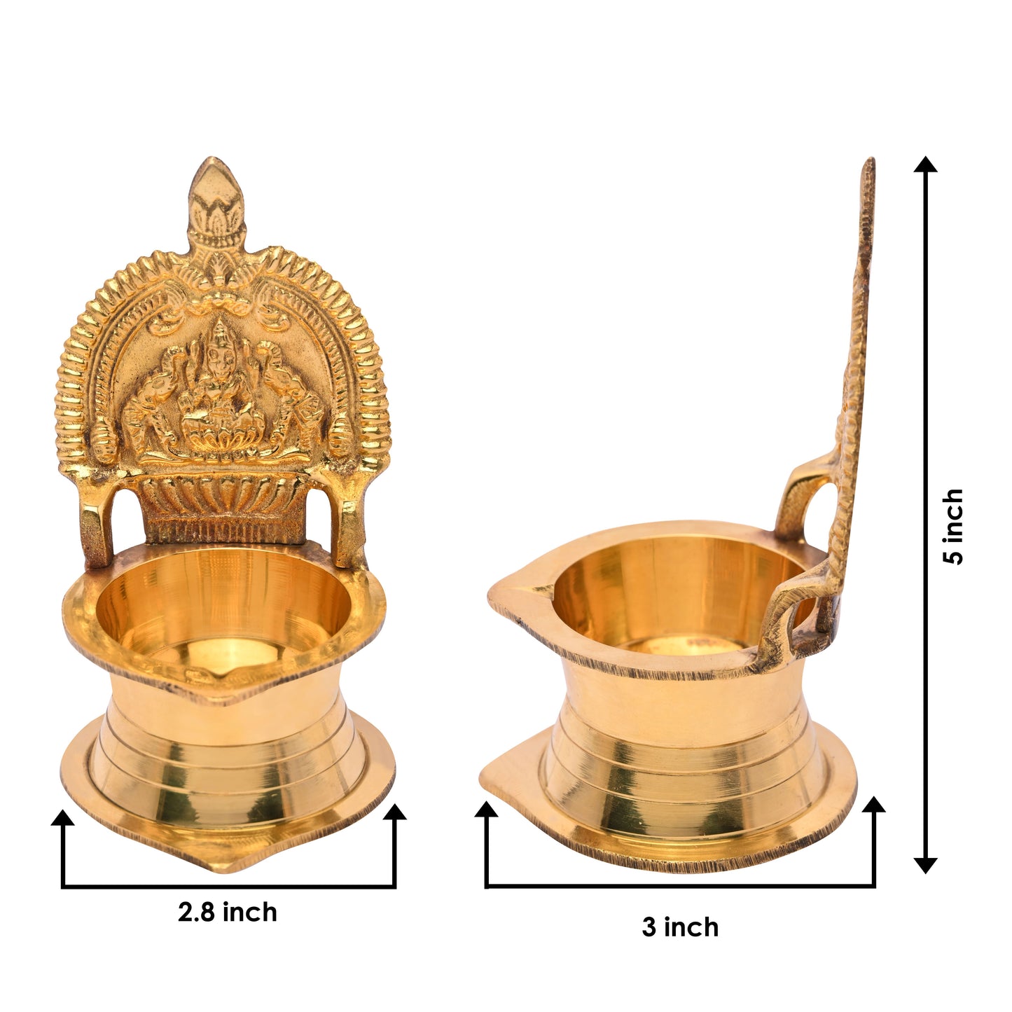 kamakshi deepam brass