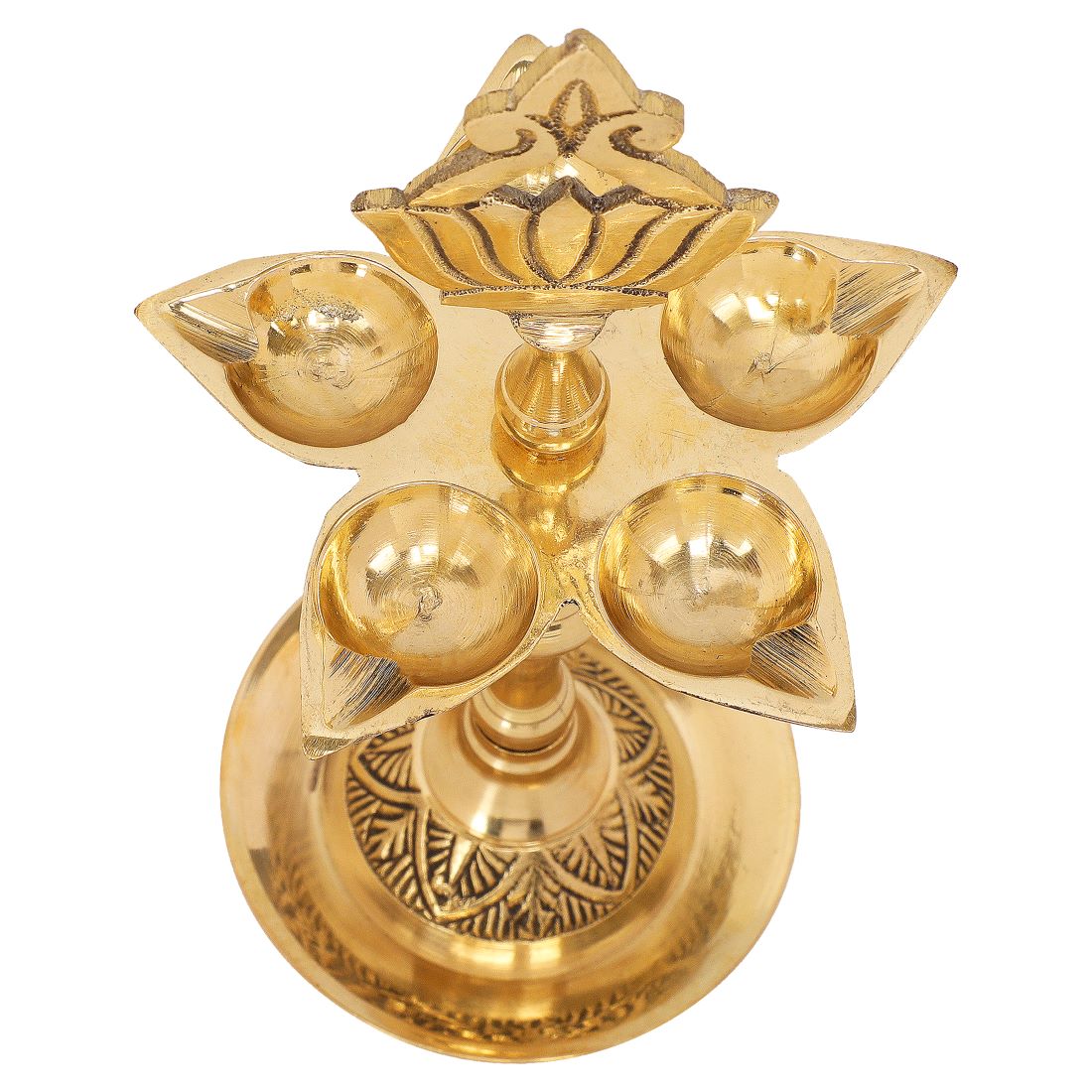 diyas for decoration brass