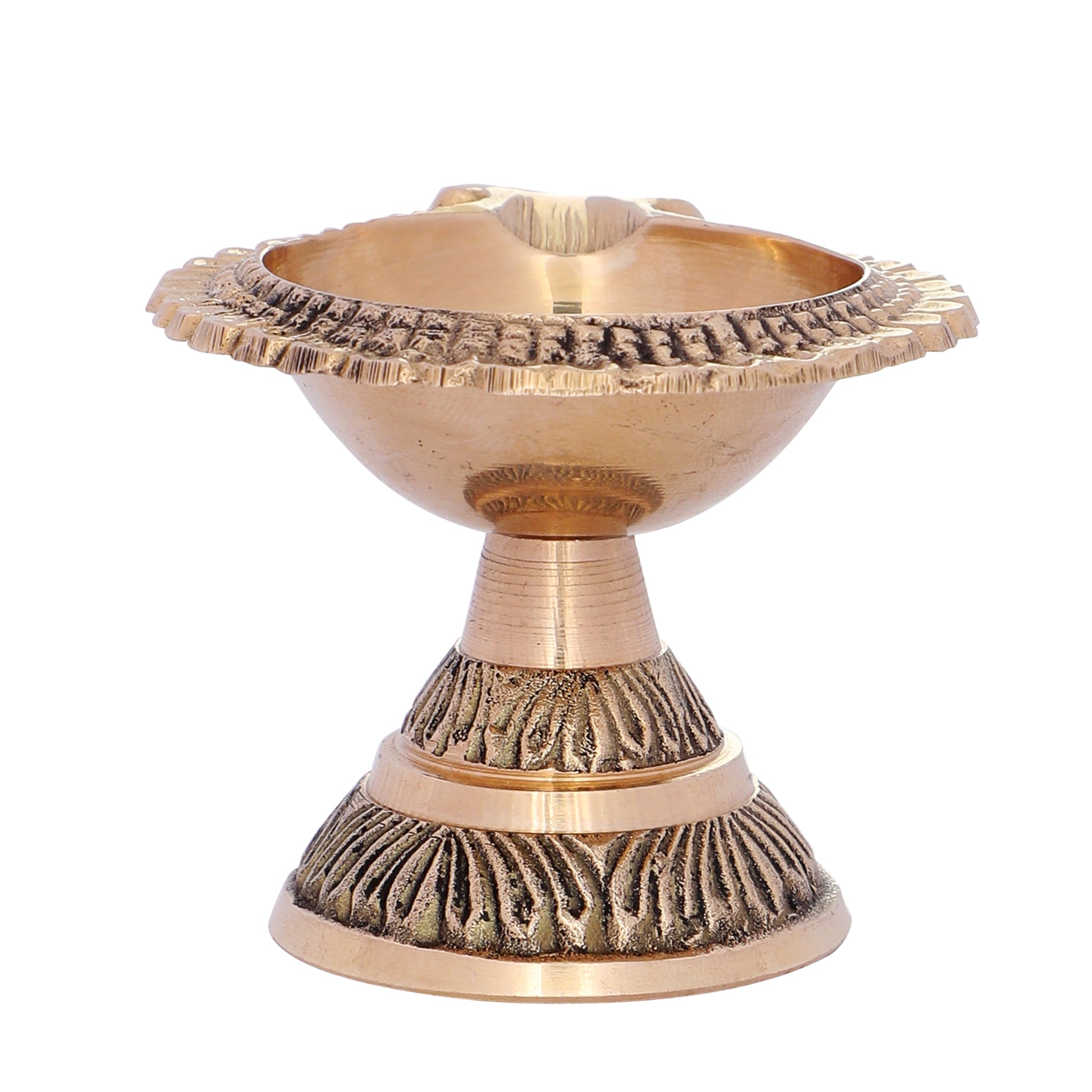 laxmi kuber diya brass