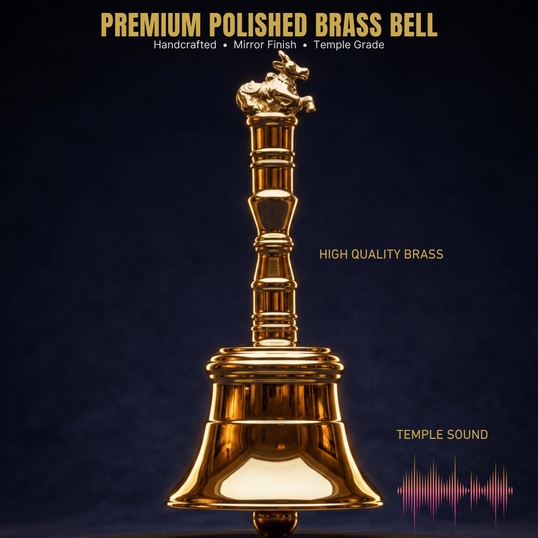 Brass Nandi Bell premium high quality brass