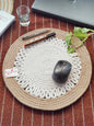 Cotton Round Table Mats | Heat Resistant Placemats, Washable & Reversible Design