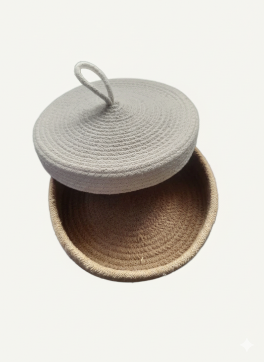 cotton baskets for storage