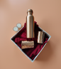 copper bottle and glass gift set