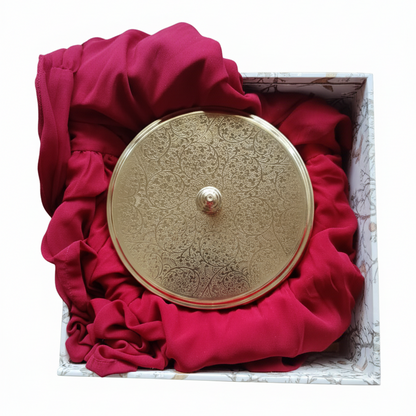 Essence of Flavour: Brass Spice Box Gift Set - Hamper