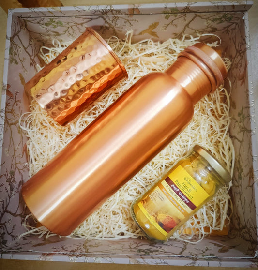 Copper Wellness Gift Set - Hampers