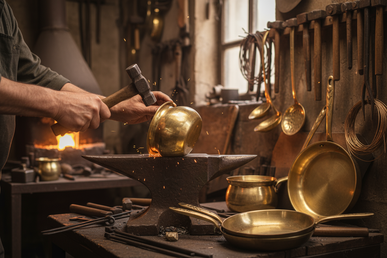 brass product crafted with integrity