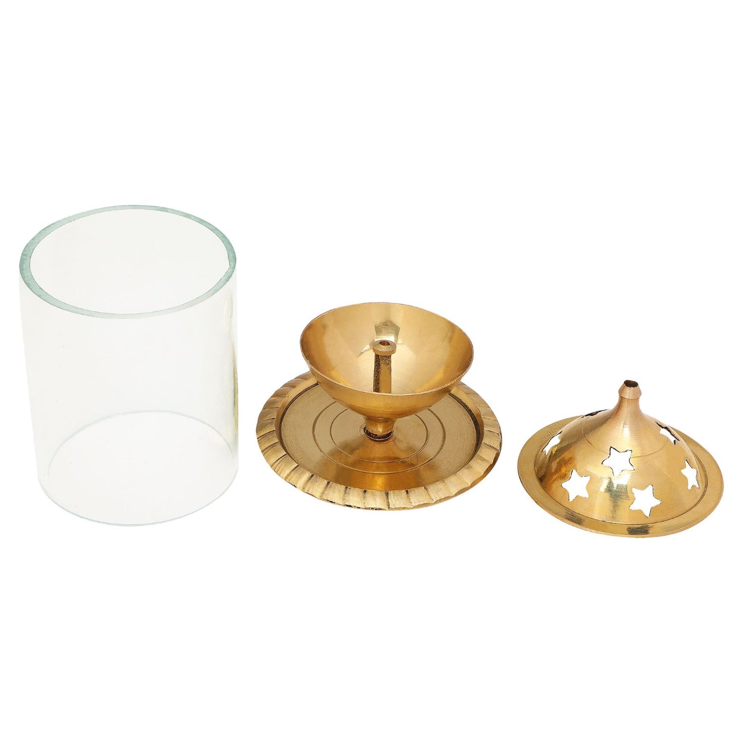 brass akhand diya
