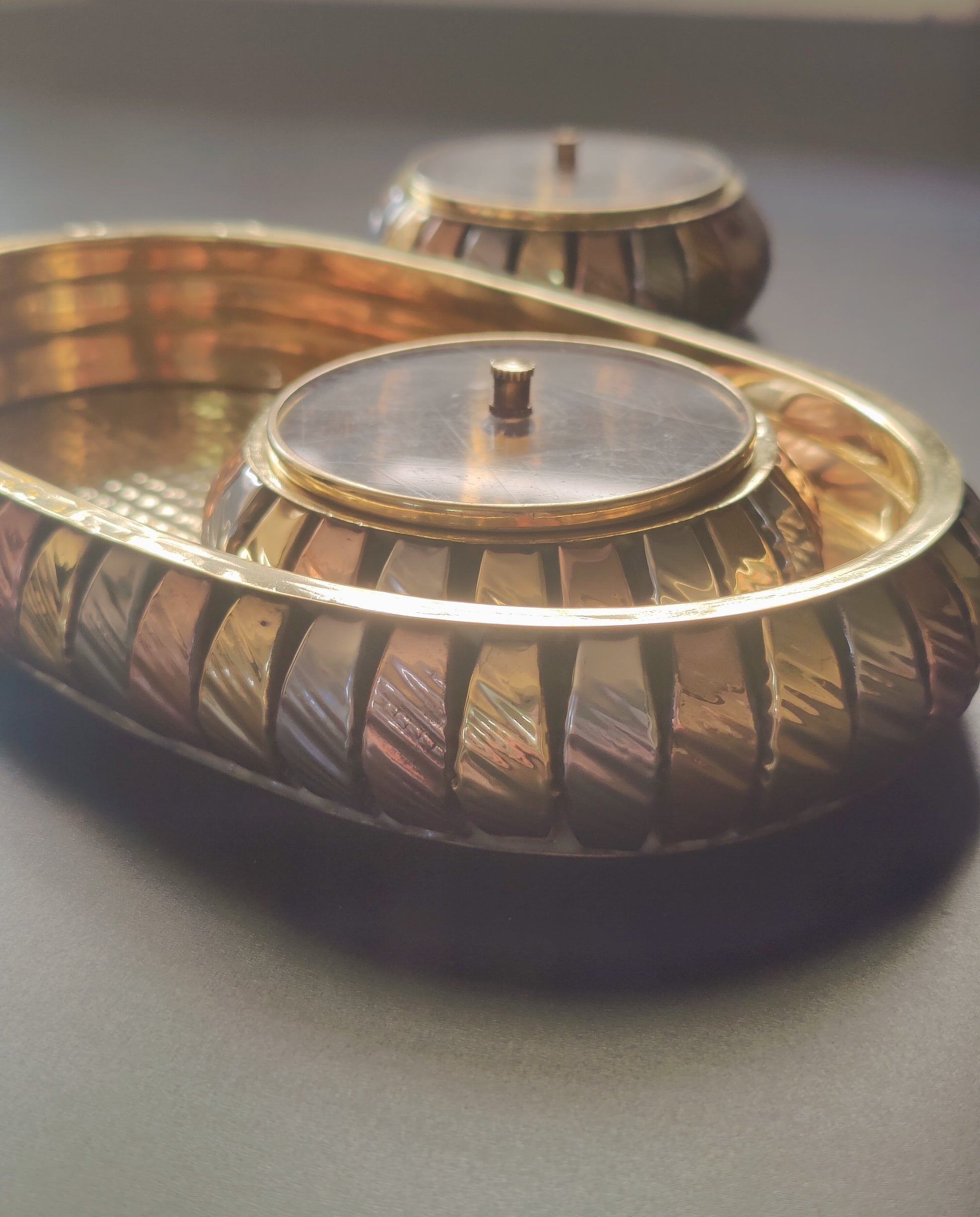 brass mukhwas box