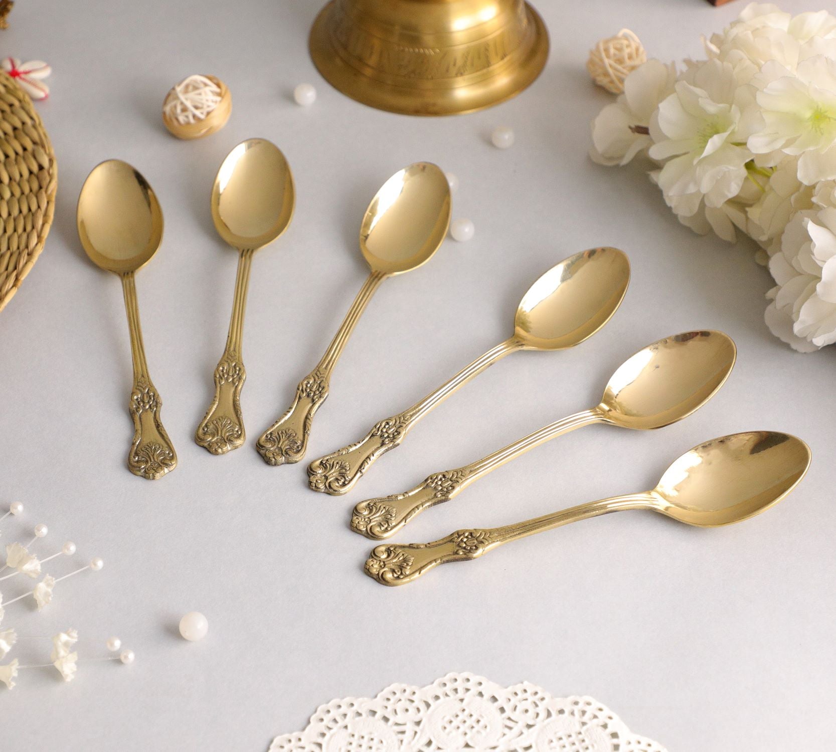 table spoon brass