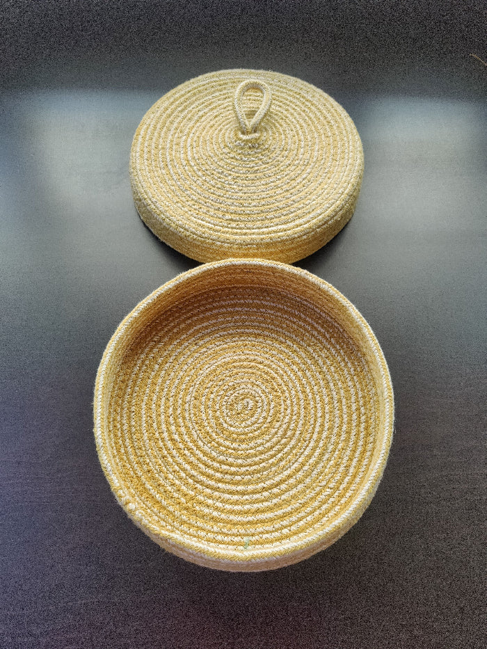 cotton baskets for storage