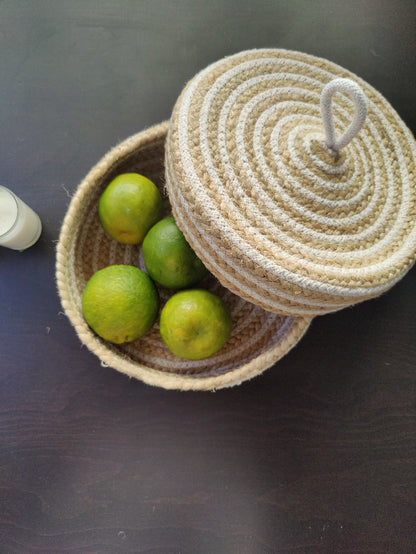 cotton baskets for storage