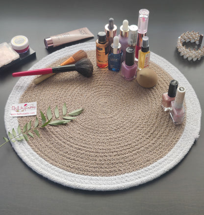 round table mats cotton