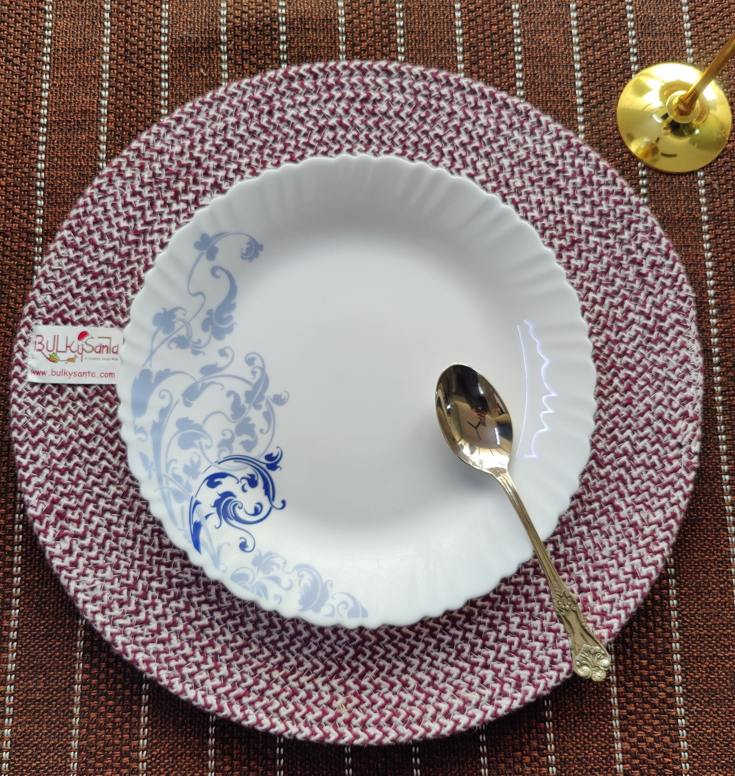 round table mats cotton