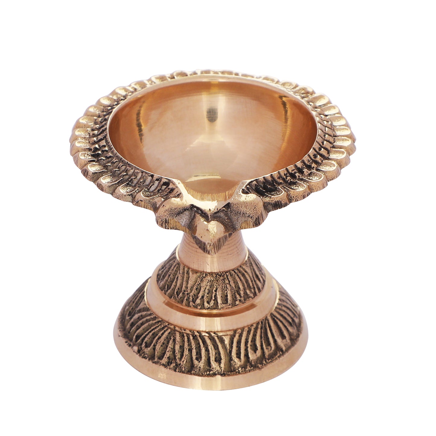 laxmi kuber diya brass