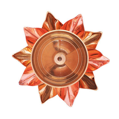 lotus diya brass