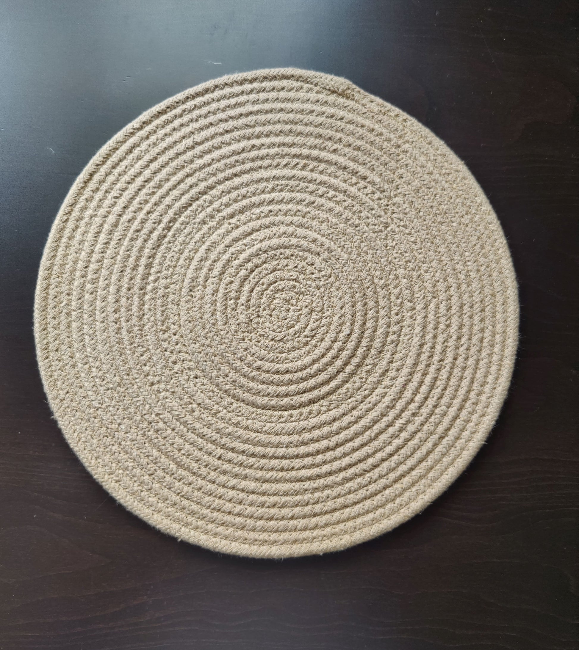 round table mats cotton