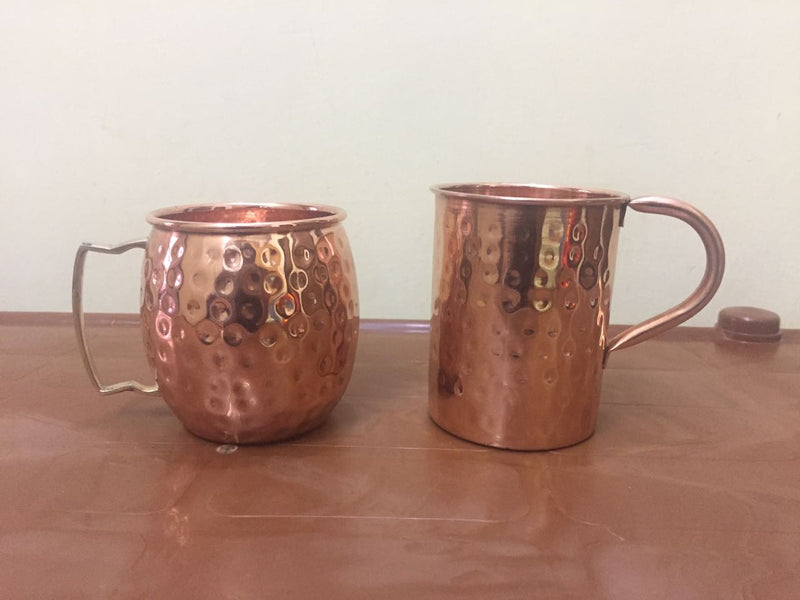 copper mugs